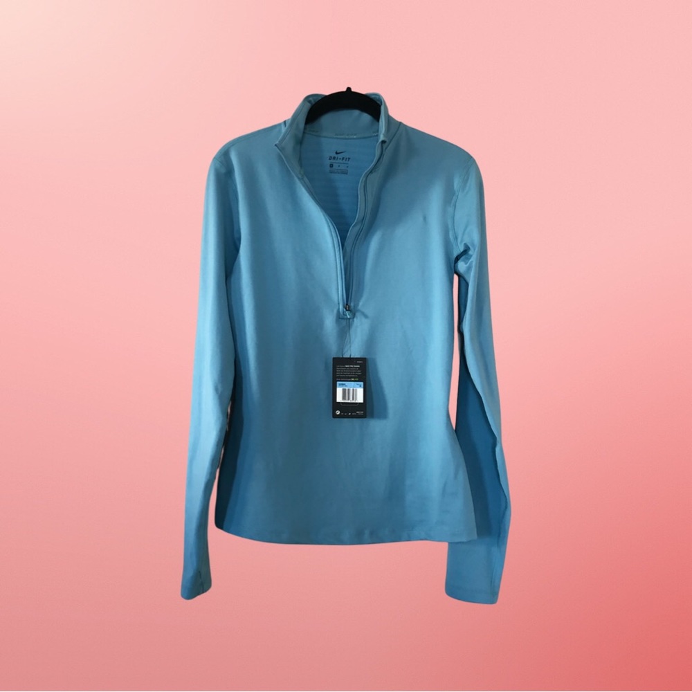 🆕 NIKE Women’s Pro Warm Dri Fit Quarter Zip Pullover